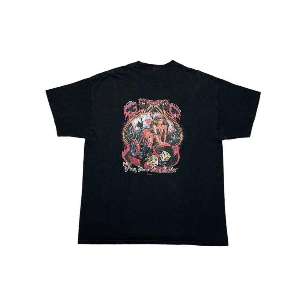 Y2K Motorcycle Casino Dice Tombstone Arizona T-Shirt